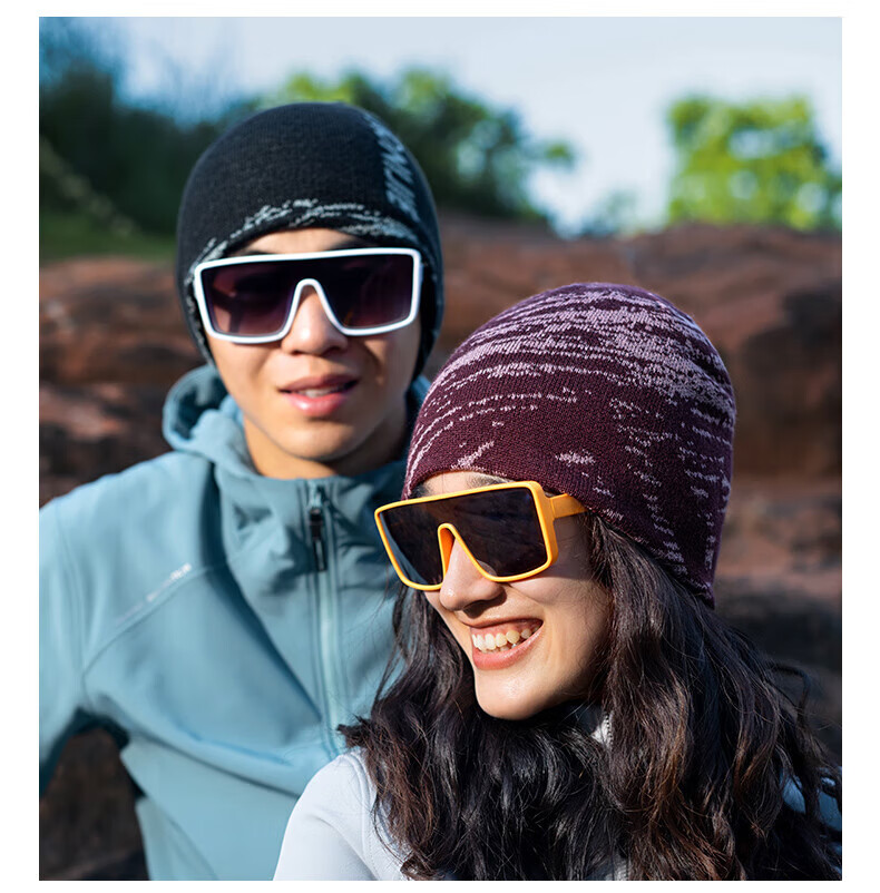 AONIJIE Outdoor Wool Knit Hat, Winter Windproof Cycling Hiking Warm Skiing Cap, Cold-Proof Knitted Hat for Wome 1