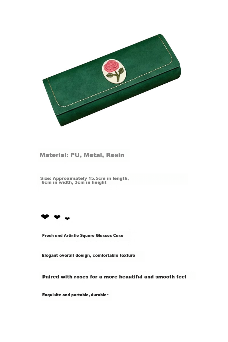 Fanyejia Retro-Style, Durable Portable, Fresh And Elegant Frame, Myopia Glasses Case, High-End Student Sunglasses Storage Box 2