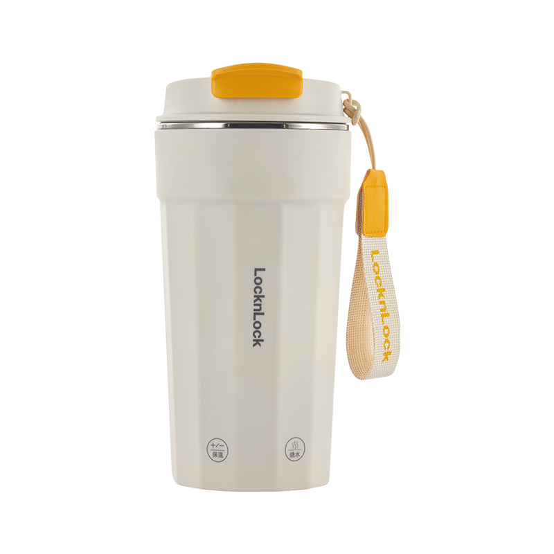 LOCK&LOCK [Mid-Autumn Festival Gift] Electric Kettle with 316 Stainless Steel Inner Tank, 300ml Portable Water Boiler for Travel, Outdoor Heating Cup