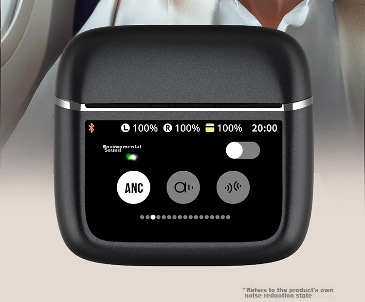 JBL TOUR PRO3 Business Cabin 3rd Generation [Wang Chulin's Choice], Wireless Bluetooth Earphones, Smart Touch Screen, Active Noise Cancellation, In-Ear Style, Compatible with Apple And Huawei, Dazzling Ice Latte 5