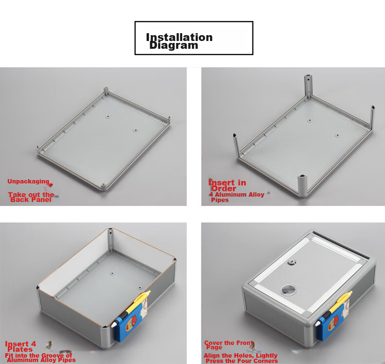 Herisheng Suggestion Box, Complaint Box, Feedback Box, Lockable Wall-Mounted Mailbox, Voting Box, No Drilling Required, Chairman And General Manager Mailbox, Customizable Reporting Box RS-834 13