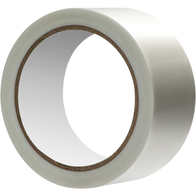 TANGO Office Strong Carpet Tape, Windproof, High-Adhesive, Wear-Resistant, Waterproof Tape, Hand-Tearable, White, 48mm*15y (13.7 Meters), 1 Roll