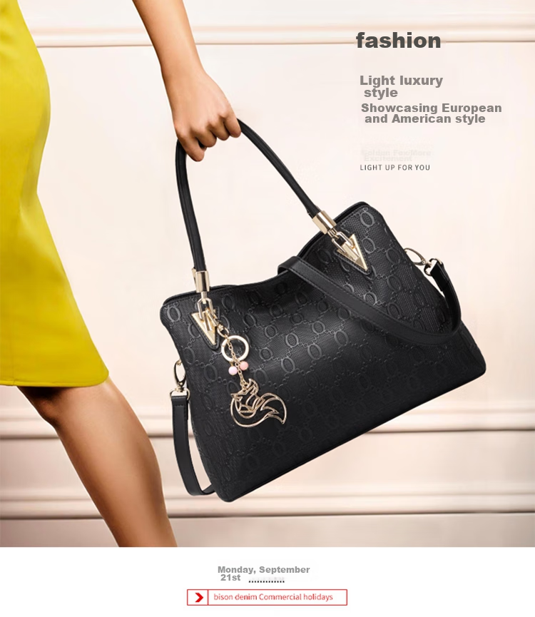FOXER Leather Women's Handbag, Large Capacity Shoulder Crossbody Tote Bag with Gift Box, Mother's Day Gift for May 20th 3