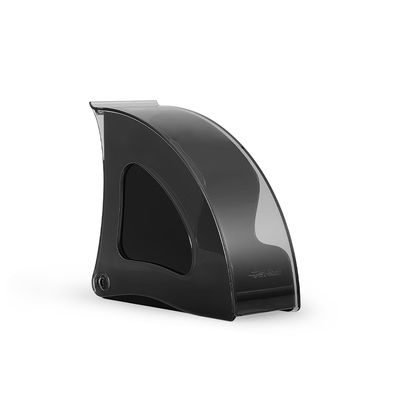 MHW-3BOMBER Snail Coffee Filter Paper Storage Box, Barista Dust-Proof Water Barrier Portable Box, Black