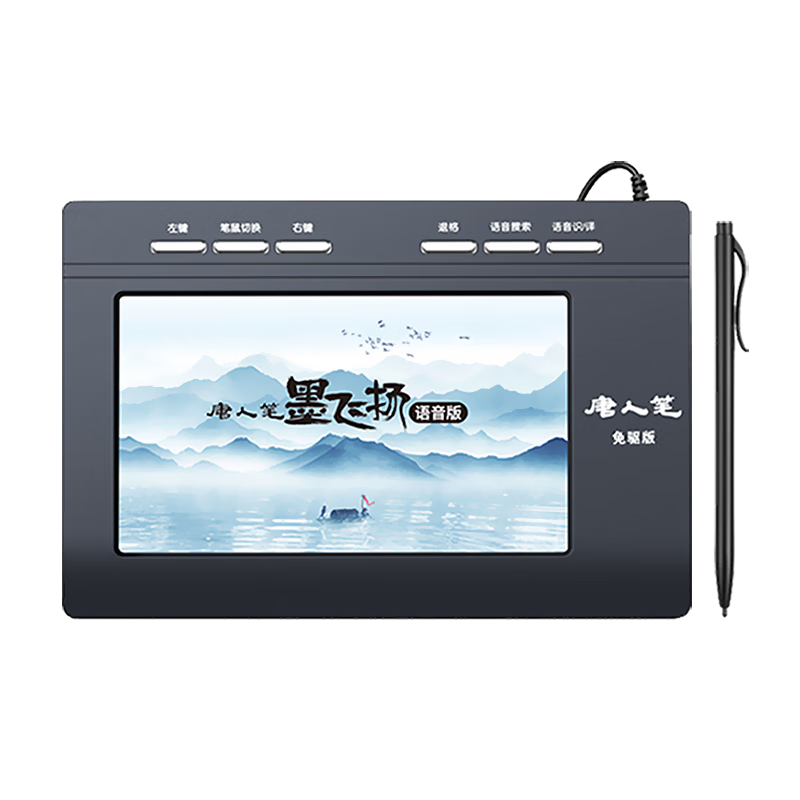 Hanvon Writing Pad, Tangren Pen, Feiyang Voice Version, Typing And Handwriting Pad with Voice Recognition, Computer-Free Large Screen Writing Board, Wireless Stylus, Elderly Handwriting Keyboard Input Pad