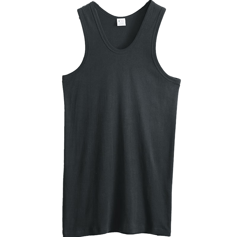 Hodo Pure Cotton Tank Top for Men, Sleeveless Round Neck, Skin-Friendly Breathable Sports Fitness Slim Fit Undershirt for Me