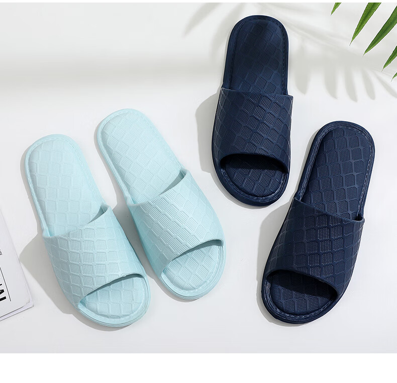 GUOLUOFEI Foldable Portable Ultra-Light Travel Slippers Hotel Summer Unisex Beige Size 42-43 2