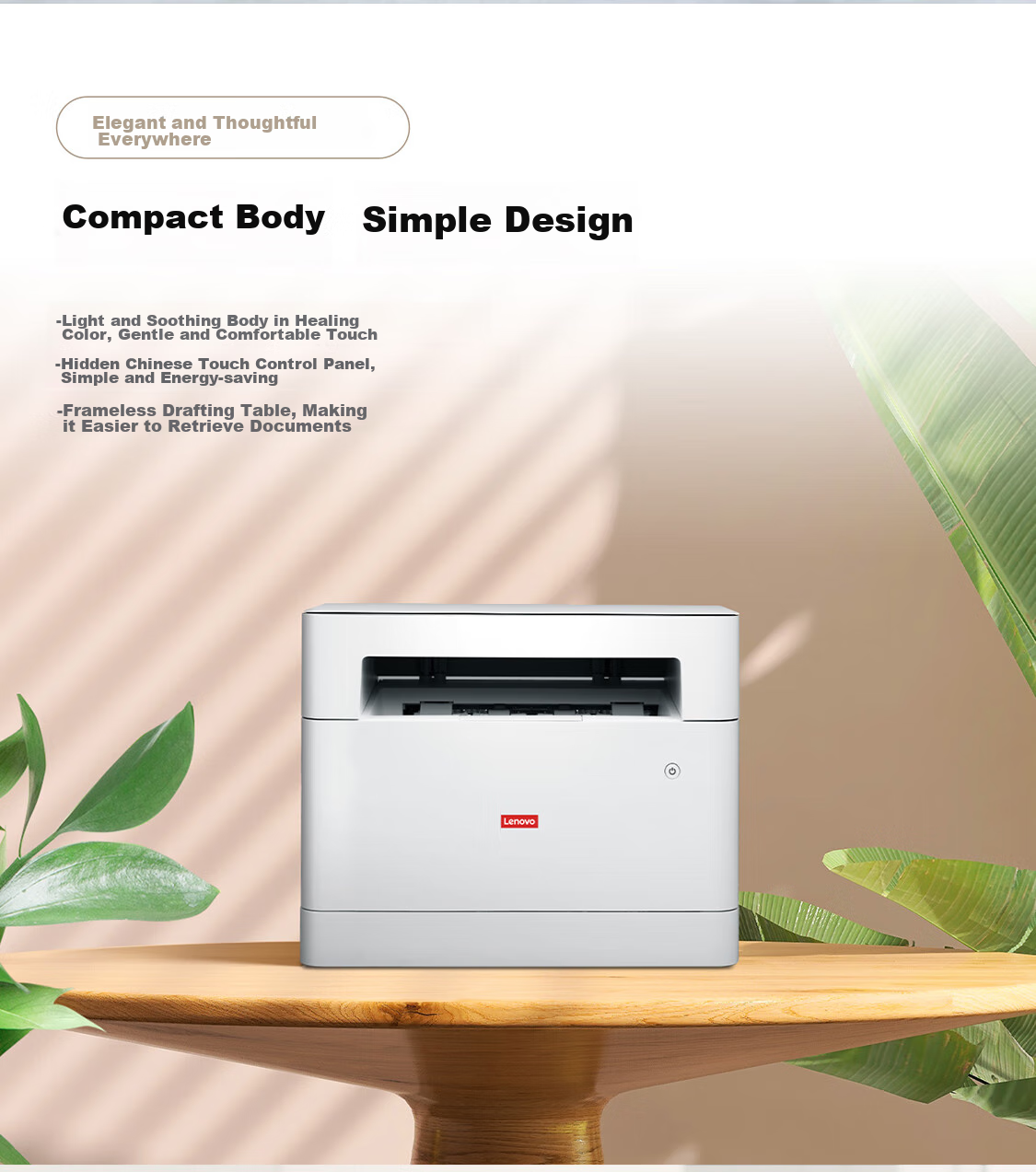 Lenovo M1688DW Pro Laser Printer for Home And Office Use, Student Mobile Wireless Study Homework Printer, Automatic Duplex Printing, Copying And Scanning All-In Machine 3