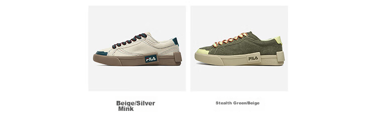 FILA Fila Trendy POP Canvas Shoes Men's Fashion Casual Low-top Sneakers 3