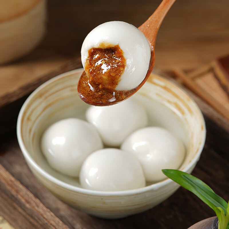 赖红糖汤圆 500g*2袋 （30只 大汤圆 元宵 早餐 成都小吃 家庭装）