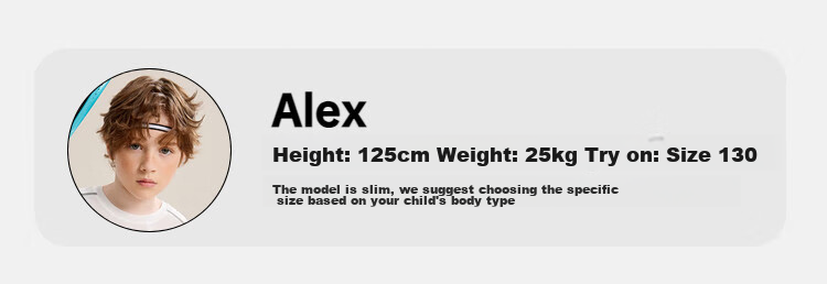 ASK JUNIOR Boys' Sports Set Summer Children's Lightweight Quick-Dry T-Shirt + Shorts Two-Piece Tennis Outfit for Older Kids 120 6
