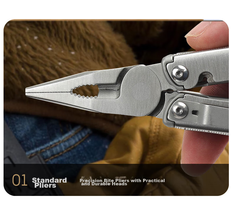 SHEFFIELD Swiss Technology Outdoor Multi-Functional Combination Tool Pliers, Folding Scissors, EDC Survival Equipment, Multi-Purpose Tool Pliers 13