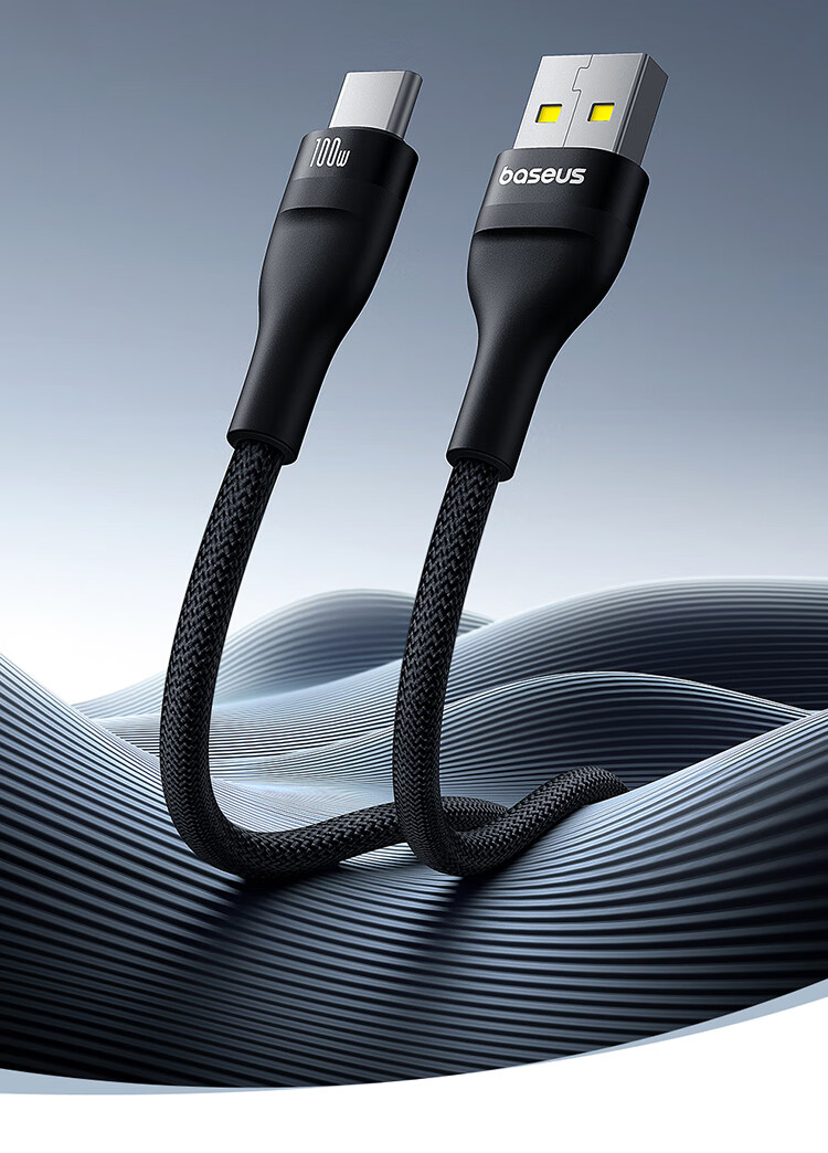 BASEUS Apple 18 Charging Cable, Type-C Data Cable, USB-C Car CarPlay Cable, Suitable for IPhone 17/16e/15 Pro Max, Huawei Honor Fast Charging Cable, 1 Meter 2