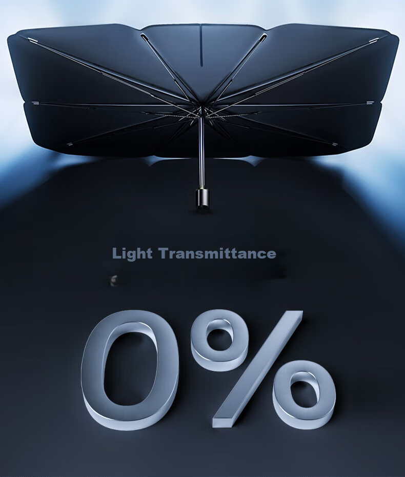 Zhunhang Car Sunshade, Heat Insulation Umbrella, Windshield Cover, Sunshade for Car Interior, Sun Protection Device 8