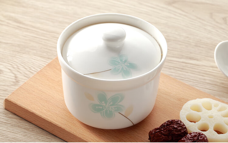 Remec Jin Yurui Mei Remec Stew Pot, Soup Bowl, Bird's Nest Soup Cup, 1 Piece, 250ML 15