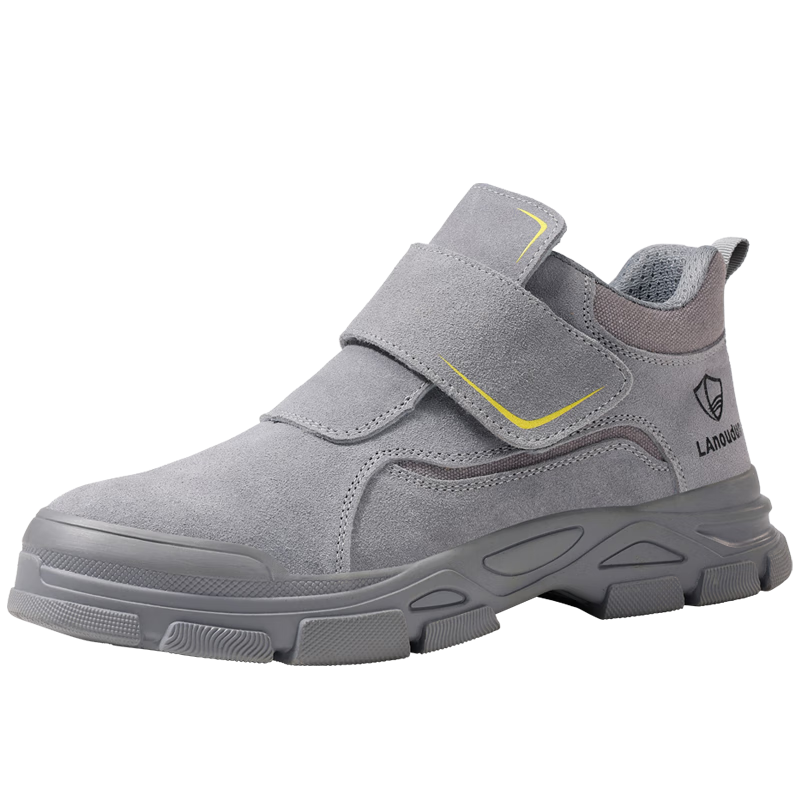 Blue Owl Shield Men's Summer Breathable Welding Anti-Smash Toe Anti-Puncture Safety Work Shoes D229-1 Size 45
