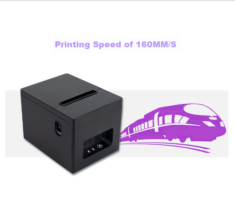 Youku 80mm Thermal Receipt Printer, Restaurant Kitchen Supermarket Retail Takeout Printer with Automatic Paper Cutting, USB And Network Port Versio 11