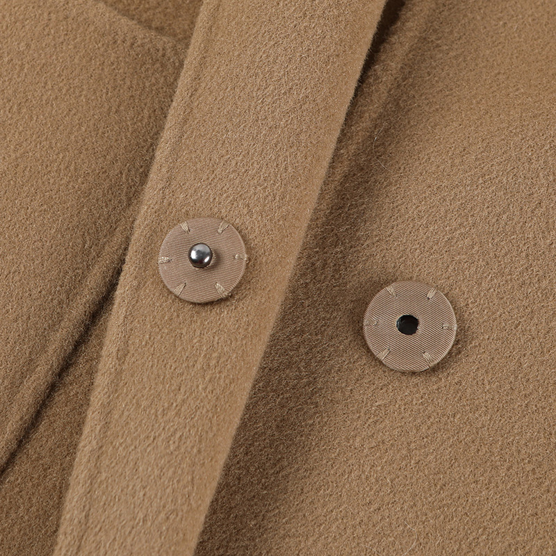 max mara studio 麦丝玛拉 女士土棕褐色羊毛长款大衣 giostra 001 38