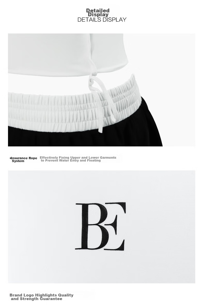 BALNEAIRE [Yu Wenwen's Style] Surfing Fashion Two-Piece Swimsuit, Beach Swimwear, Sun Protection, Chlorine Resistant, 83749 L 12