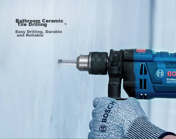 BOSCH Brazing Diamond Tile Hole Drilling Bit, 8mm 4