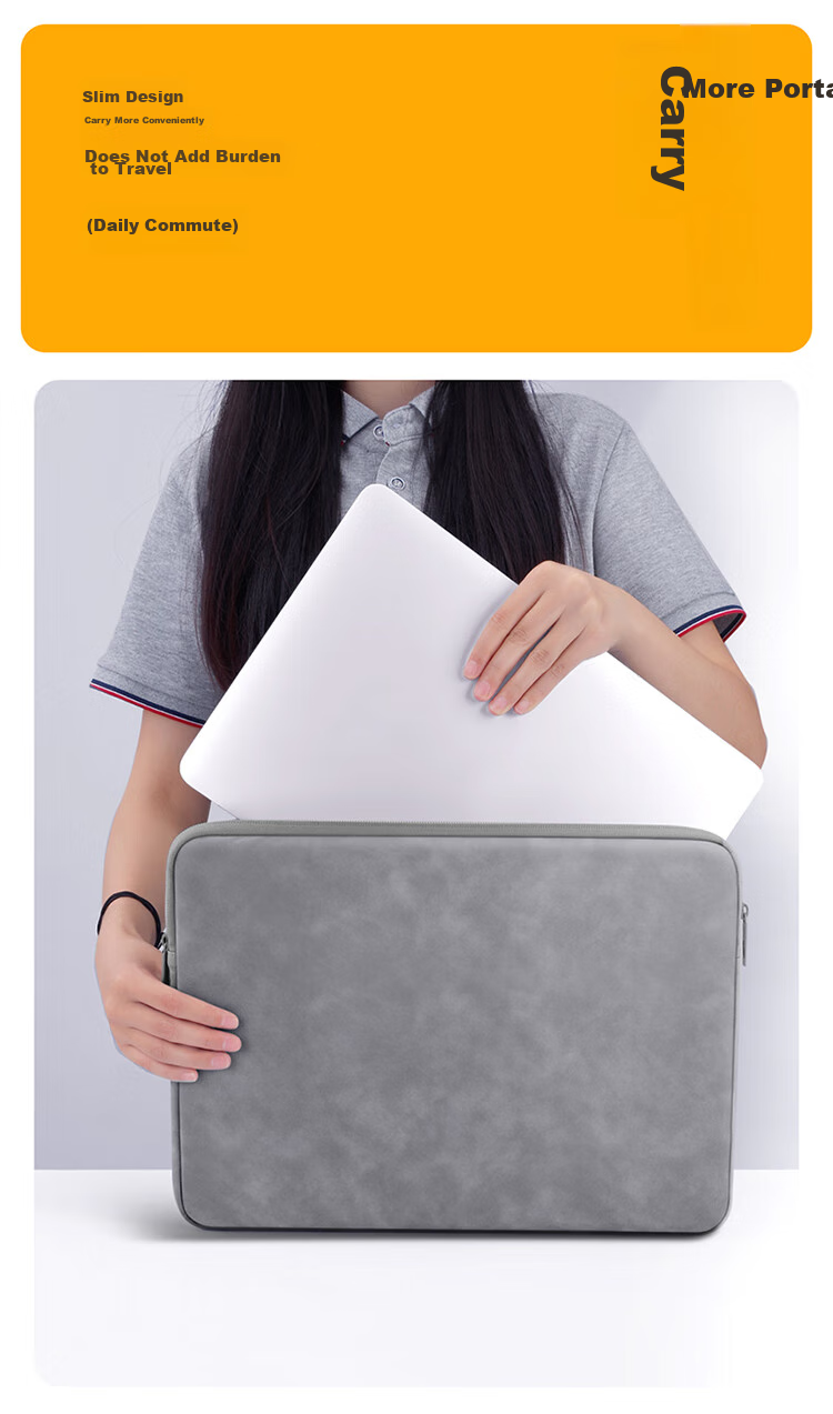 Biyoumei Laptop Sleeve, Tablet Case, Compatible with 14-Inch Apple, Huawei, Lenovo 6
