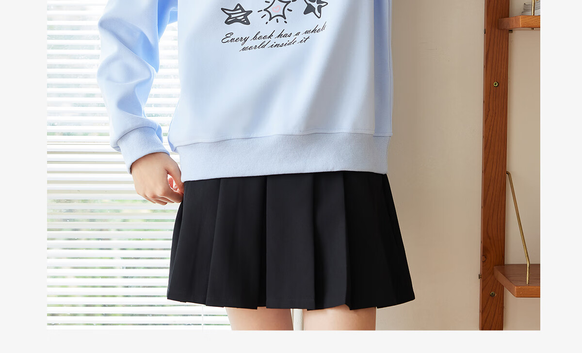 Halo Queen Women's Sweatshirt, Spring And Autumn Round Neck, Letter Print, Fashionable Versatile Comfortable Casual Pullover Top, New Product H143W1028 5