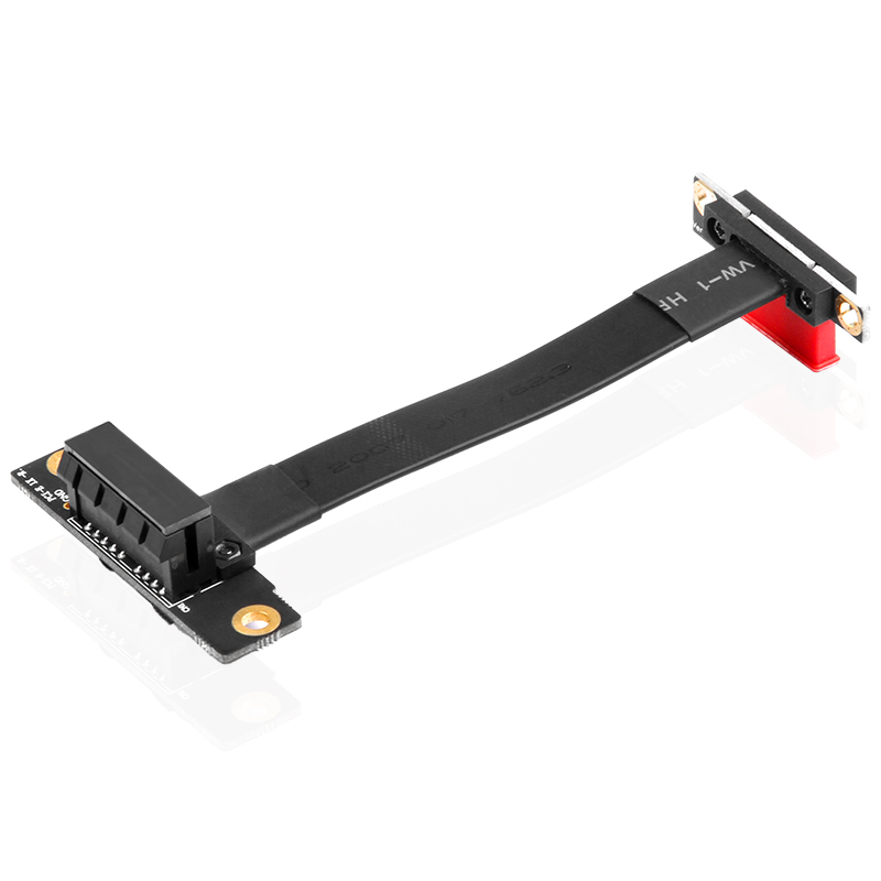 魔羯 MOGE MC22201 PCI-E x1延长线 pcie3.0延长扩展x1转x1 连接转接线 PCIE延长线