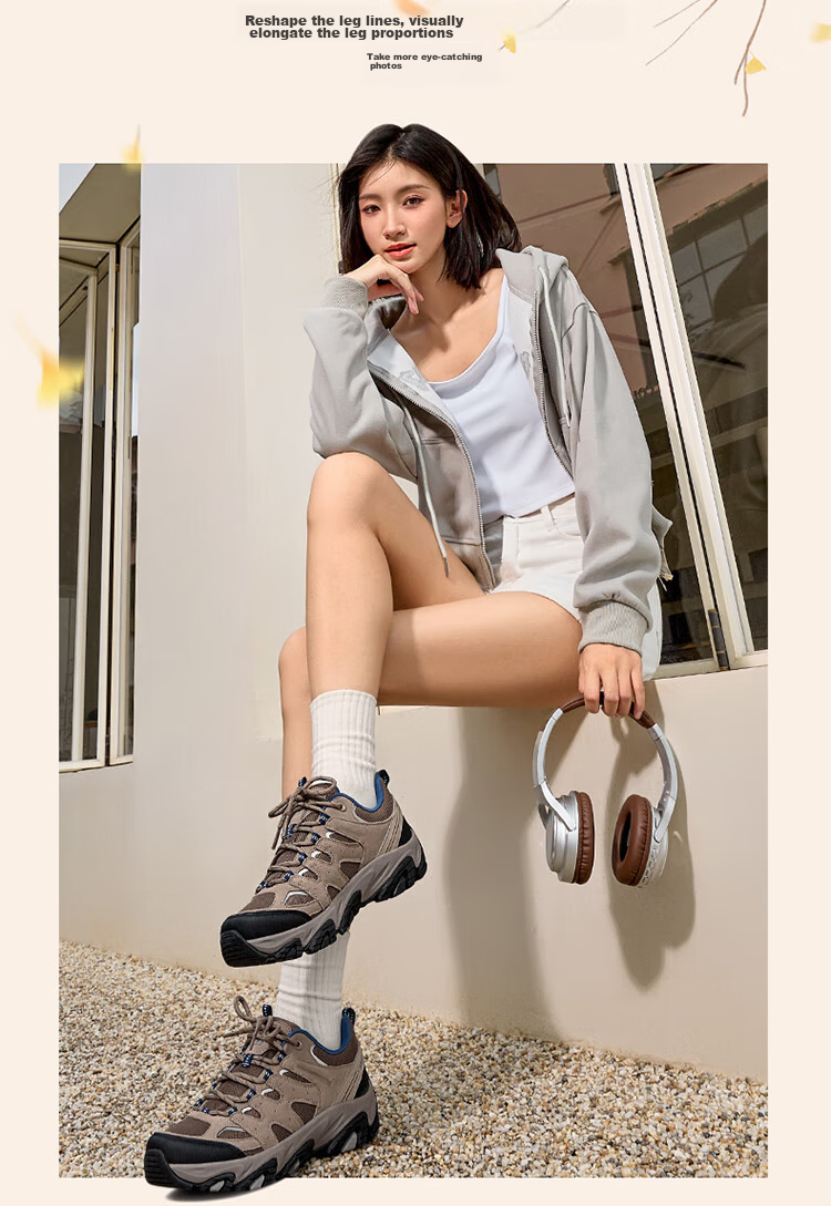 CAMEL [Wang Junkai's Choice - Triumphant] Hiking Shoes for Men And Women, Outdoor Non-Slip Wear-Resistant Climbing Sports Shoes 6