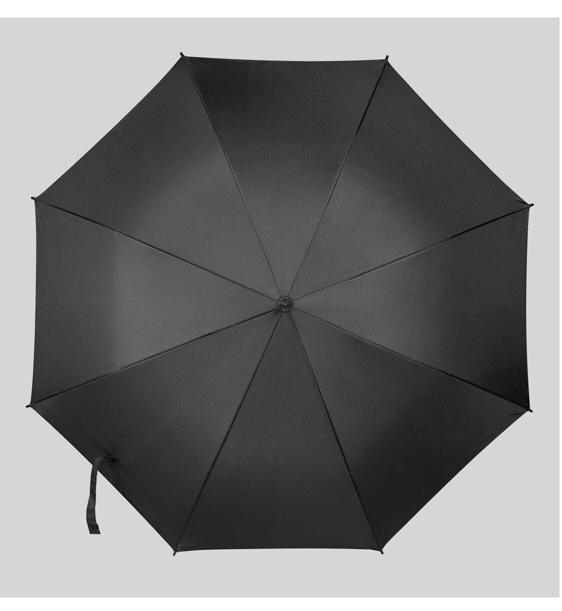 Meebordi Large Reinforced Thickened Sturdy Windproof Long Handle Heavy Rain Business Semi-Automatic Umbrella Customizable 19
