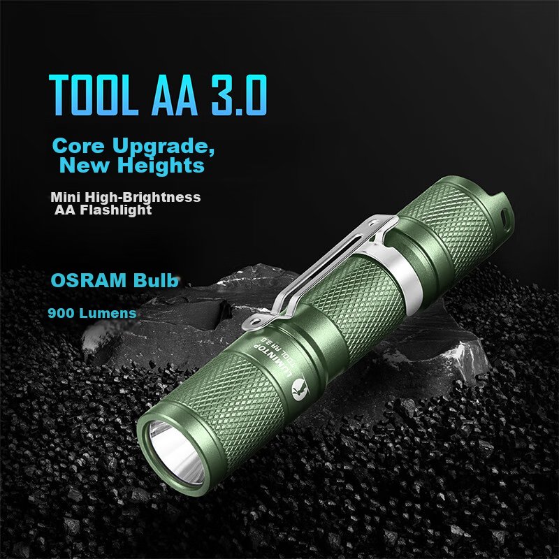 LUMINTOP TOOL AA3.0 Flashlight, High Brightness, Compact, Magnetic Lithium Battery Flashlight, Portable for Home And Outdoor Camping Lighting 1