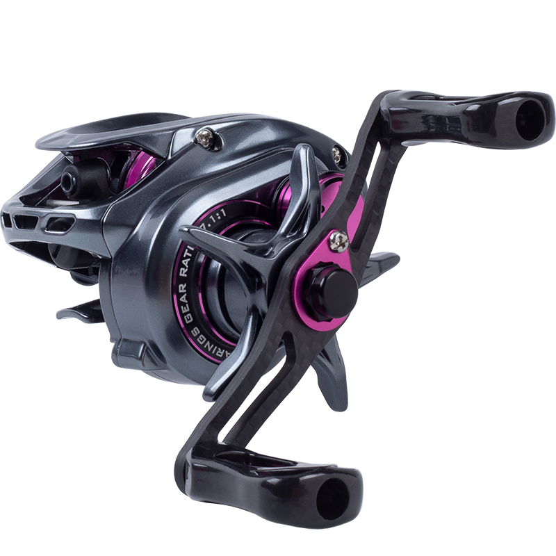 Guowangluya Small Monster Micro Water Drop Wheel, High-Speed Compared to Fugu Fish Wheel, Ultra-Light Shallow Line Cup, Load Unloading Alarm, 7-Speed Double Cup/right Hand