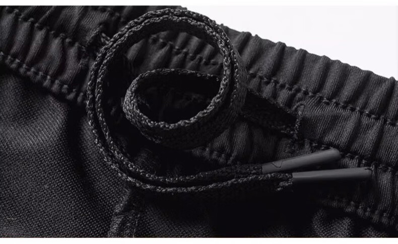 KELME Men's Soccer Tapered Pants, Slim-Fit Knitted Elastic Training Trousers, Breathable Running Sports Pants, Black, XL 6