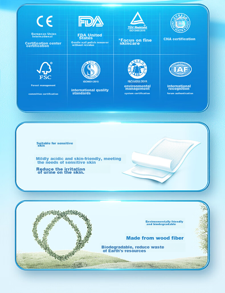 Aishule Adult Care Pad L30 Pieces (Size: 60*90cm), Skin-Friendly, Leak-Proof, Maternity Pads for Pregnant Women, Elderly Incontinence Pads 9