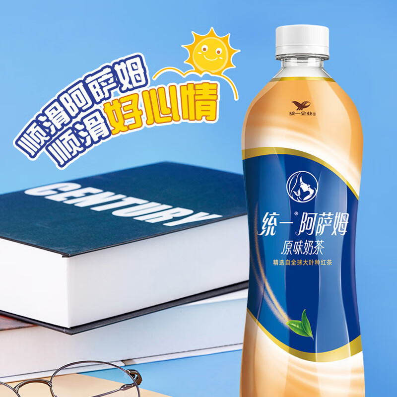 统一 阿萨姆奶茶 原味奶茶 奶茶饮料 500ml*15瓶 整箱
