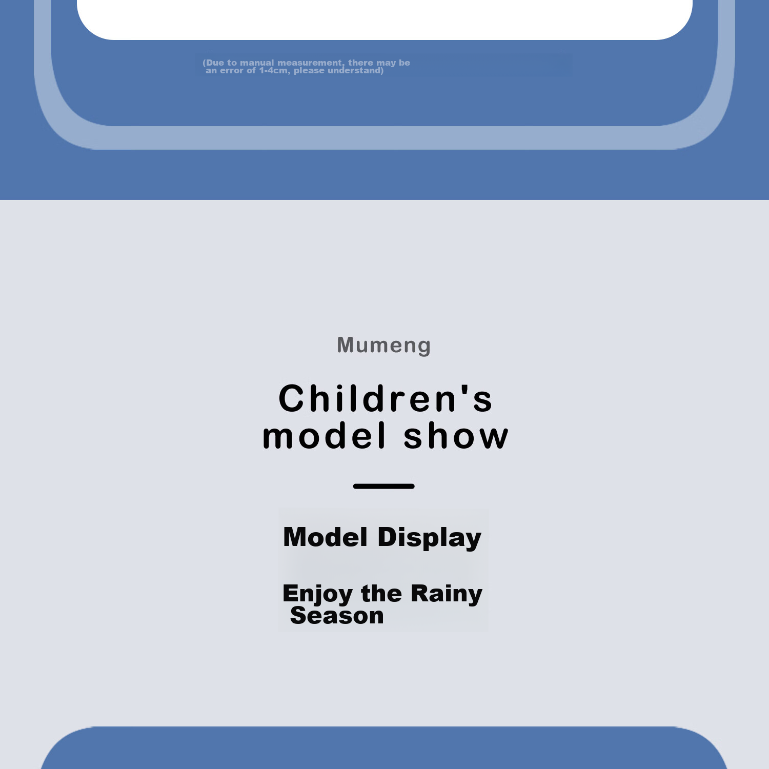 Moremerry Children's Raincoat for Boys And Girls, Full-Body Waterproof with Backpack Space, Elementary School Students' Specialized Rain Poncho, Little Dolphin Design, Size 3XL 14