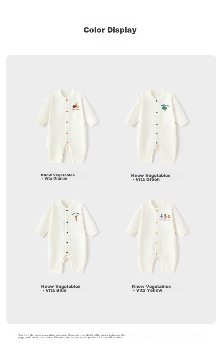 Babylove [Anxinrou] Baby Romper Spring And Autumn Style, Pure Cotton Infant Onesie, Home Wear, Crawling Suit, Long-Sleeve Clothing 16
