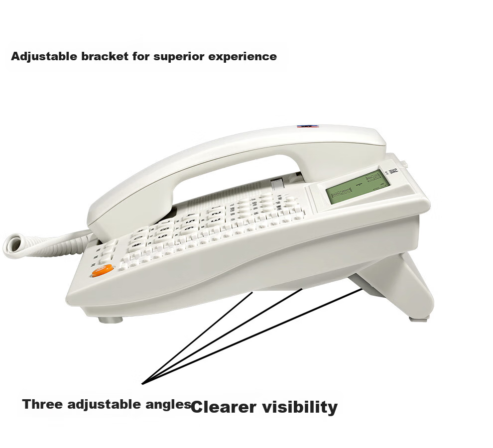 Guowei Telephone Extension HB MT-2, Front Desk Switchboard, Business Office, One-Touch Transfer, One-Touch Dialing, Feature Phone, Hotel Reception Telephone, Hands-Free Call Display 6