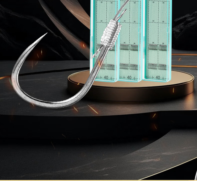 Weilianmeng No. 3 Subline, No. 3 New Guandong, 20 Pre-Tied Fishhook Sets, Combination Rig Hooks, Fishing Tackle 2