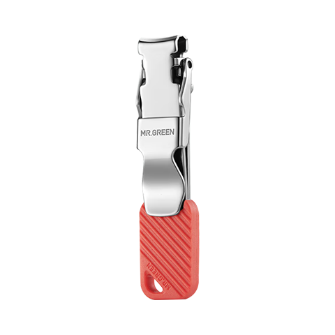 MR.GREEN German Nail Clipper, Foldable Portable Nail Nipper with Keychain, Imported Slim Model Mr-1600RO
