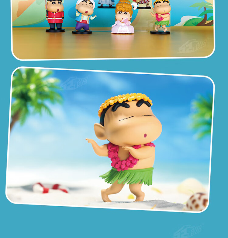 52TOYS Crayon Shin-chan MiniMe Relaxing Blind Box Trendy Figurines Full Box of 20 Goddess Gifts 11