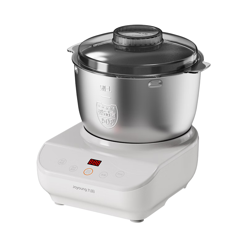 Joyoung Multifunctional Home Kitchen Machine And Dough Mixer, 304 Stainless Steel Pasta Maker, Automatic Dough Kneader with 5L Large Capacity, M50-MC530