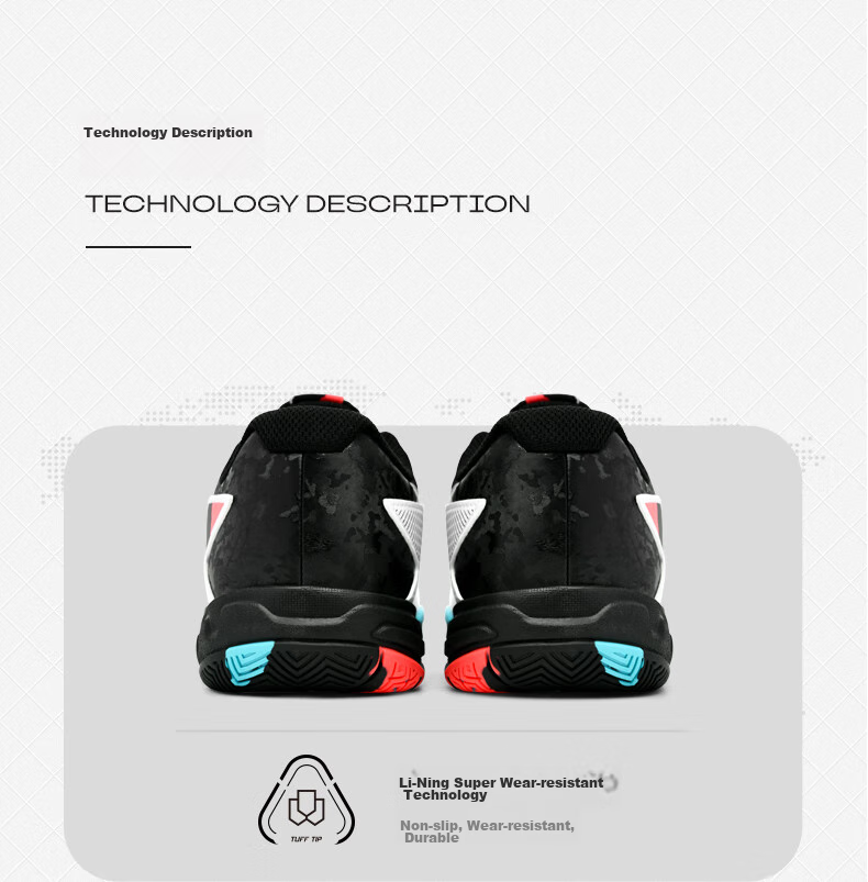 Li-Ning Badminton Shoes, Didi Feixing 3 Junior, Boys And Girls Training Shoes, Wear-Resistant Sports Shoes 4