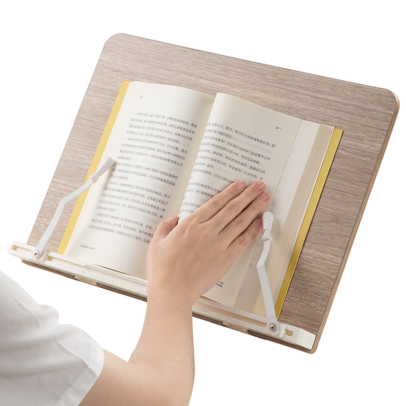 Nanguoshuxiang Wooden Reading Stand, Book Holder, Children's Picture Book Stand, Student And Adult Reading Support, Book Stand Accessory, Book Clip, Fixed Book Rack