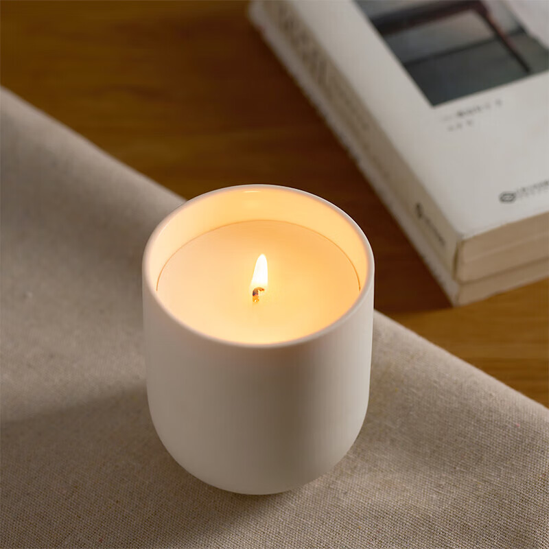 Ароматическая свеча MUJI, бамбук, 200г, для спальни, ароматерапия, романтический подарок для женщин