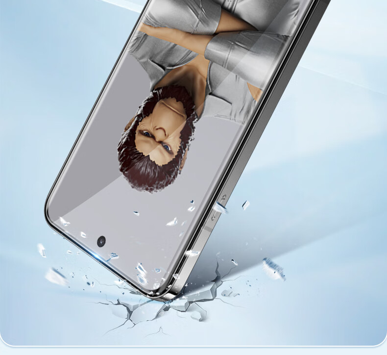 Lanxingxiansheng [3D Hot Bending Large Arc Edge] Tempered Glass Screen Protector for Vivo X200Ultra, Full Adhesive High Definition Clear Anti-Drop Anti-Fingerprint Protective Film for OnePlus 13 Smartphone 4