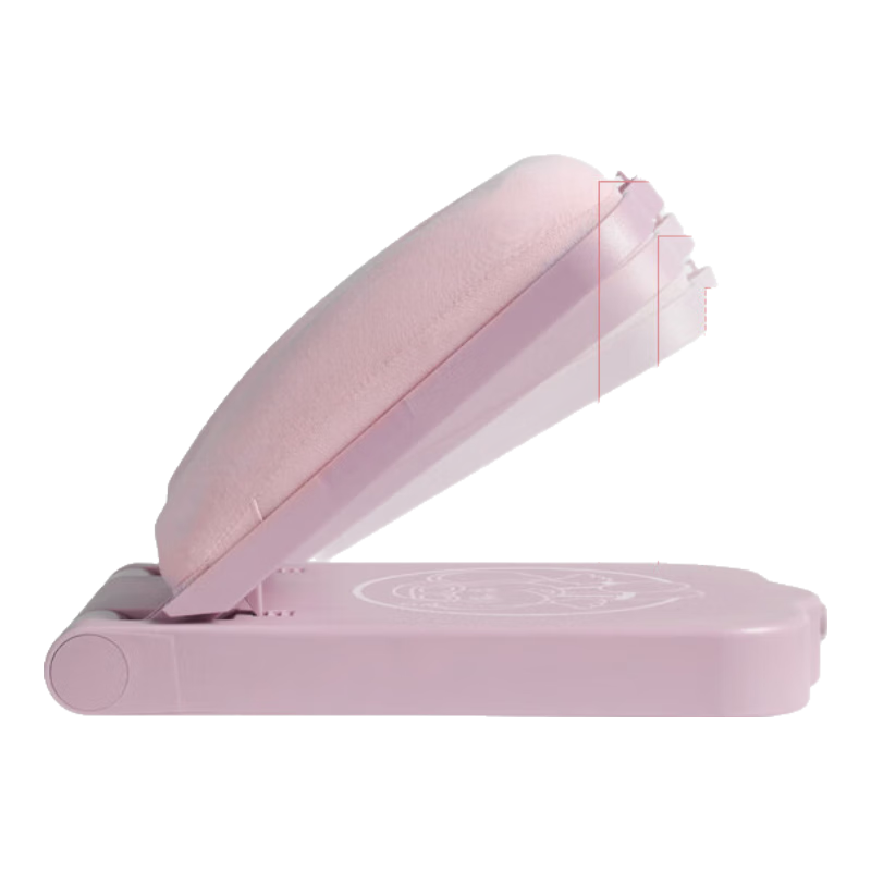 PPW Portable Nap Pillow, Elementary School Student Nap Pillow, Face-Down Sleeping Hug Pillow, Children's Nap Aid, Face-Down Pillow, Foldable Pink Elephant