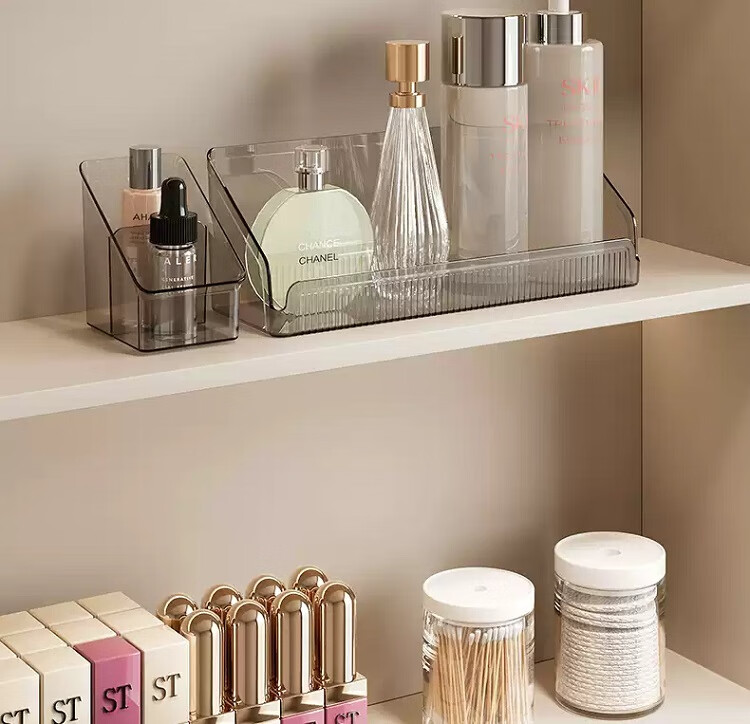 BDO Mirror Cabinet Storage Box, Desktop Cosmetic Lipstick Organizer, Bathroom Storage Container, Large Storage Rack 3