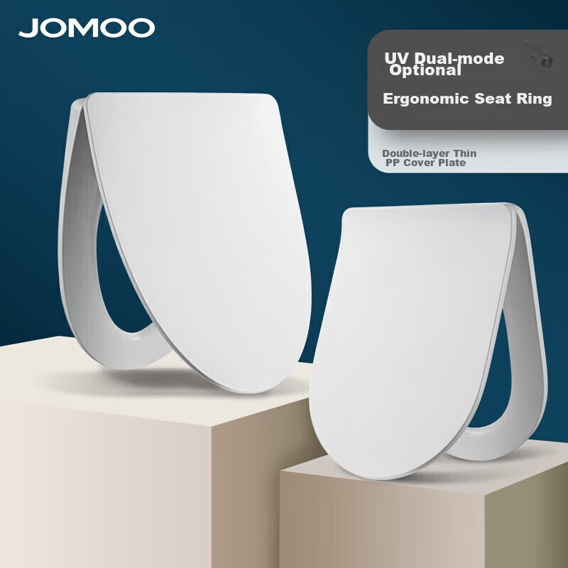 Крышка-сиденье для унитаза JOMOO, универсальная, тонкая, с медленным закрытием и быстрым снятием, U-образная, 97167