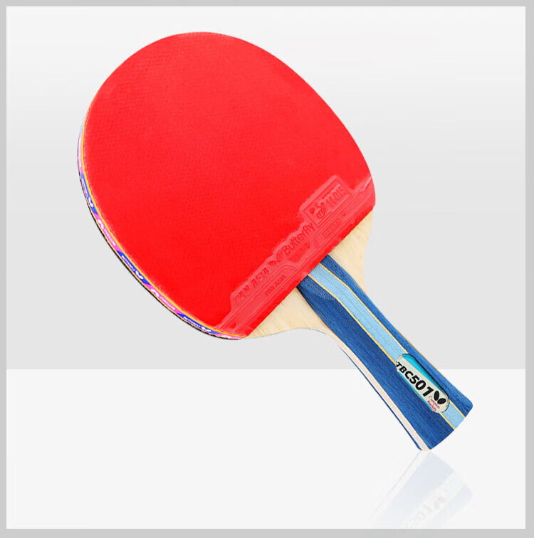 BUTTERFLY 5-Star Table Tennis Paddle [Double-Sided Reverse Rubber] Professional-Grade 5-Layer Blade TBC501 Penhold Grip with Racket Case 2
