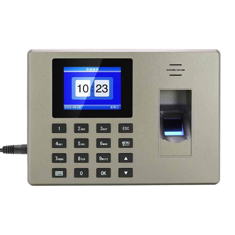 Youku Intelligent Attendance Machine, Fingerprint Attendance Device, No Software Installation Required, Easy to Operate, Automatic Report Generation Attendance Machine, F4